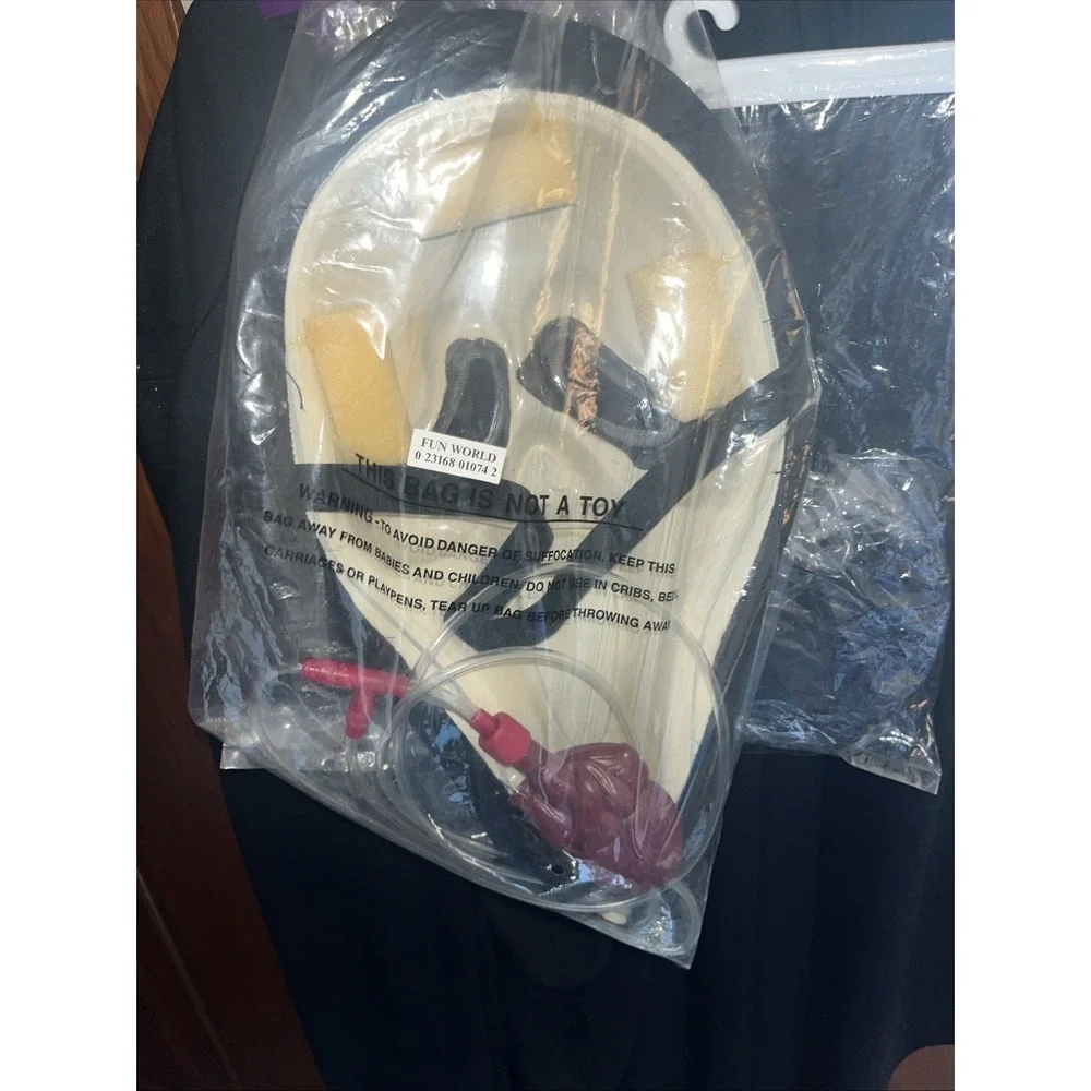 Rare‎ Adult 1997 Bleeding Ghost Face Costume Scream Fits Up To Between New